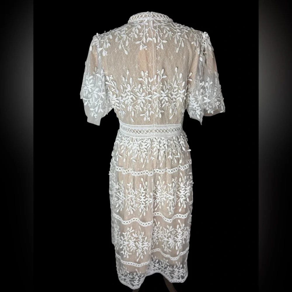 Ivy City Sicily Dress with Flutter Sleeves NWT - Picture 10 of 16